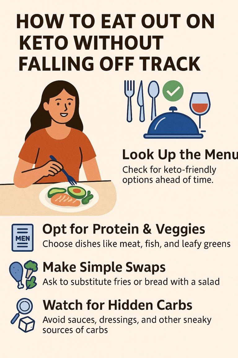 How to eat out on keto with smart restaurant choices, low-carb swaps, and dining tips for sticking to the keto diet